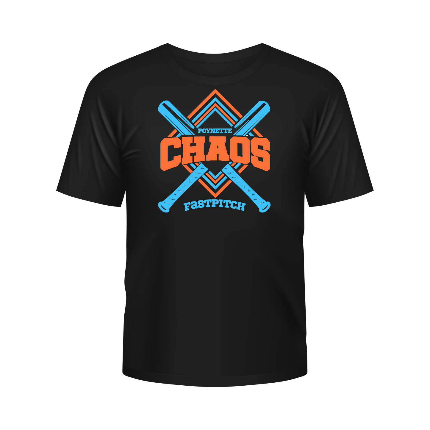 Chaos 14U (Hoodie, Tee, Crew, Long Sleeve) on Black