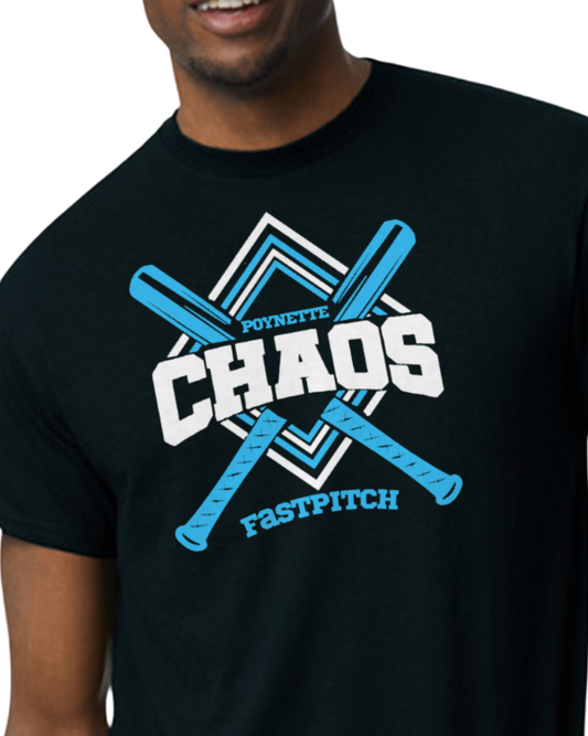 Chaos 14U (Hoodie, Tee, Crew, Long Sleeve) on Black